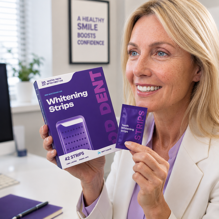 Bandes Blanchissantes Violettes DR.DENT