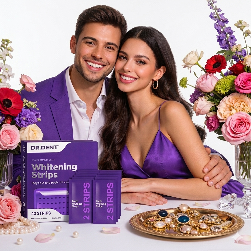 Bandes Blanchissantes Violettes DR.DENT