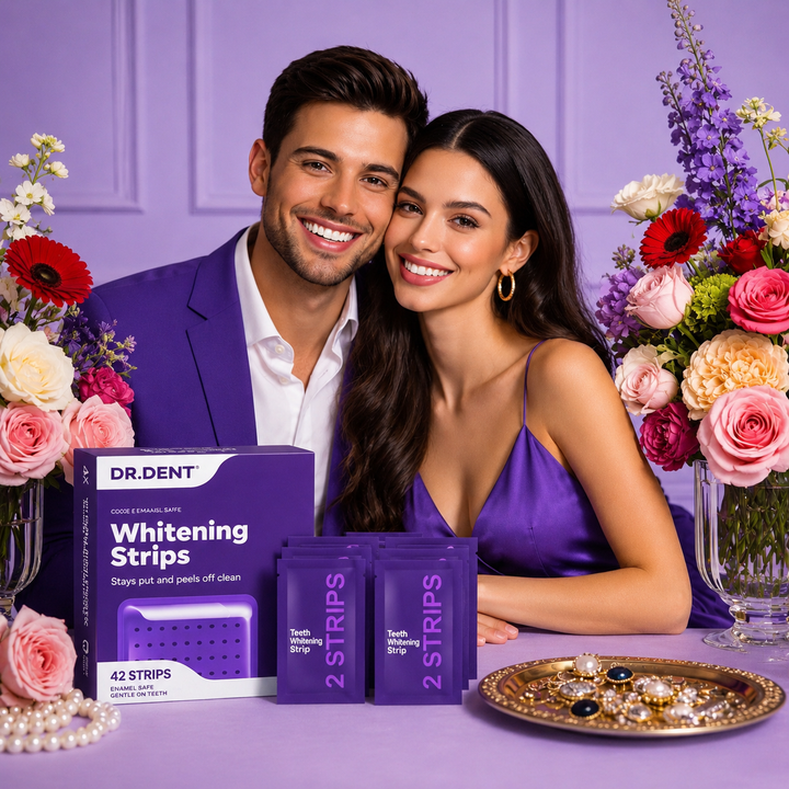 Bandes Blanchissantes Violettes DR.DENT